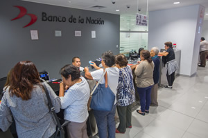 Banco de la Nación inicia este jueves pago al primer grupo de reintegros de Fonavi