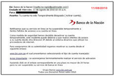 Correo Fraudulento