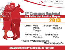 Banco de la Nación Organiza 3er Concurso Nacional de Baile Para Adultos Mayores