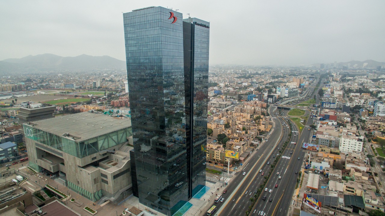 Foto panorámica del Banco de la Nación